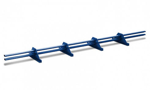 Снегозадержатель трубчатый 3000 RAL 5005 синий насыщенный